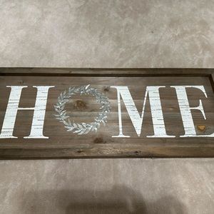 Wood Decorative Sign
